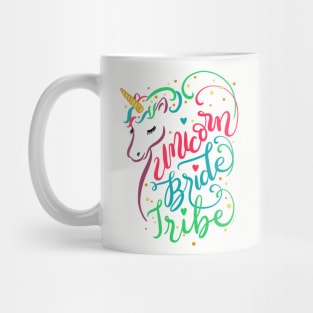 Unicorn Bride Tribe Bachelorette Party Wedding Party Mug